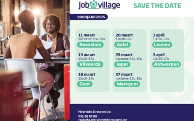 SAVE THE DATE JOBVILLAGE VOORJAAR 2024